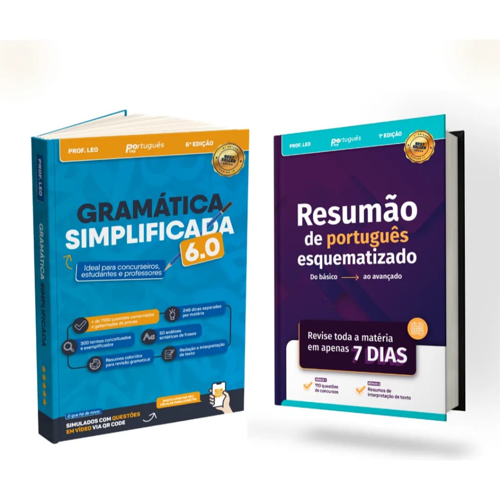 Apostila Gramática do Zero + Resumo Esquematizado Completo para Concursos