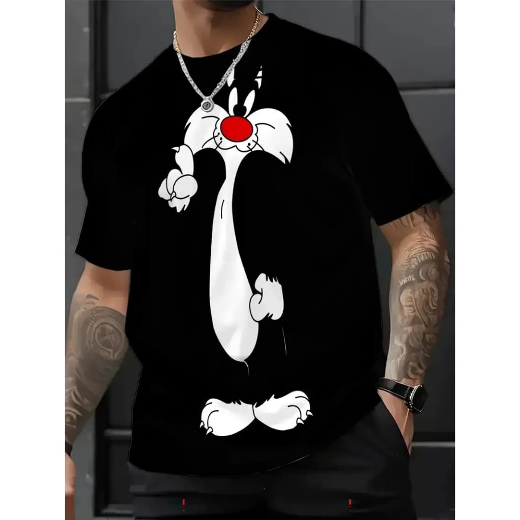 camiseta basica frajola nostalgia 100% algodão mega oferta t-shirt lançamento final de ano presente de natal unisex
