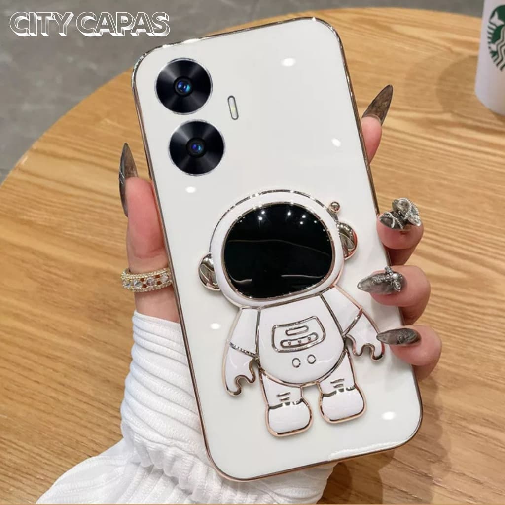 City Capas - Capinha MOTO G73 G53 G23 G13 G82 G62 G52 G42 G32 G22 Suporte Astronauta Premium Luxuosa