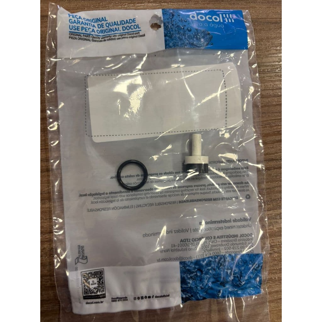 Kit Vedantes Docol Carrapeta E Anel Oring Torneira Pertutti 00269100 Original