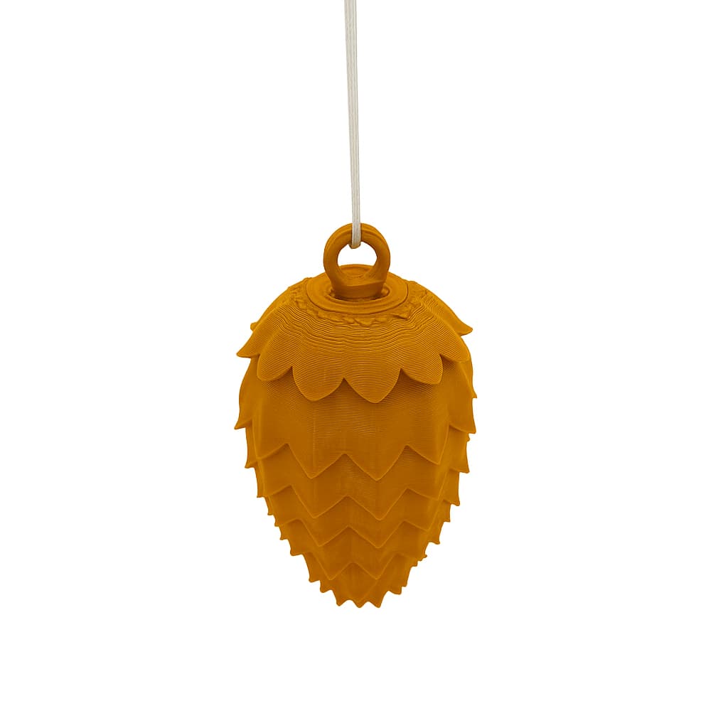 Pinha Natalina Decoração De Natal 12 Unidades