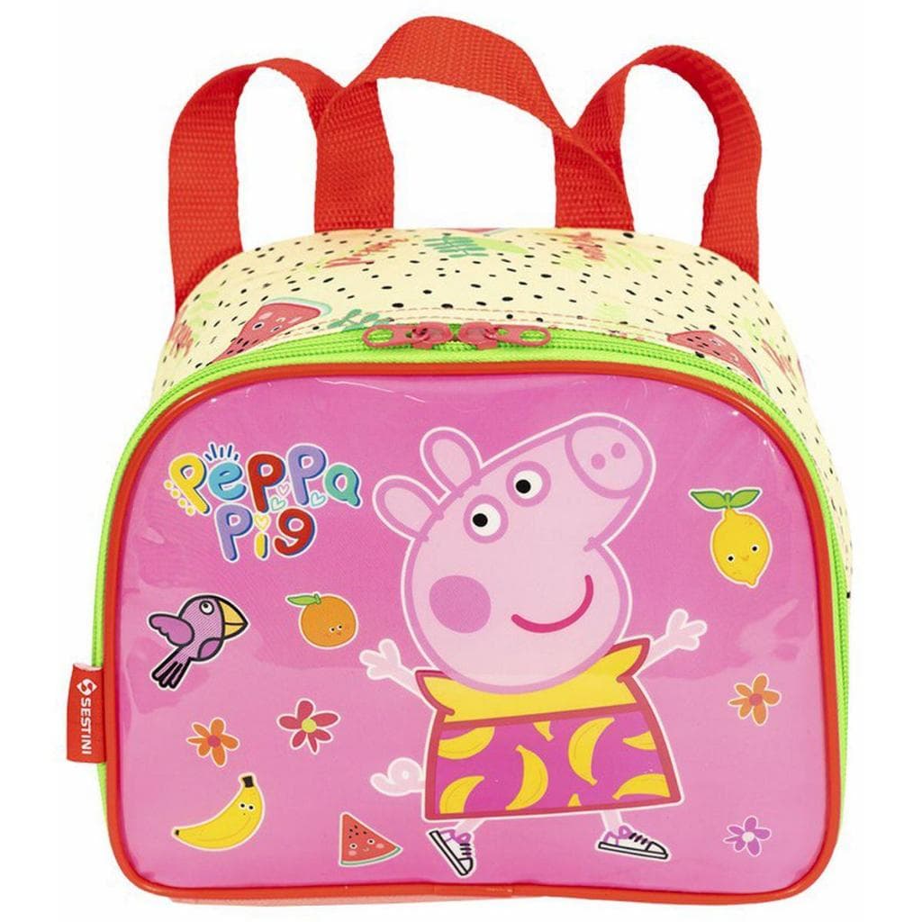 Lancheira Térmica Peppa Pig Fruits Mão e Costas - Sestini