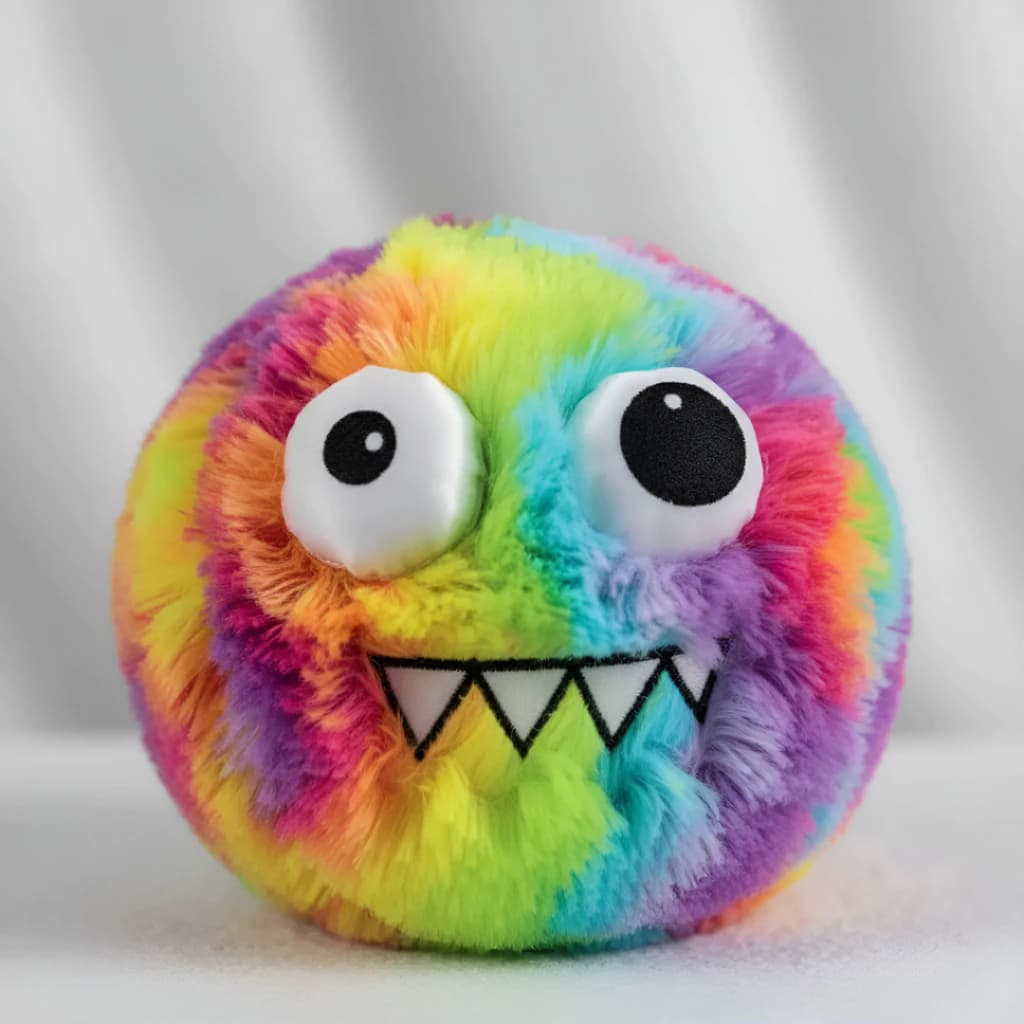 Pelucia Bolinha Inflavel Diversao Garantida Brinquedo Macio Infantil Sortidos com Bomba