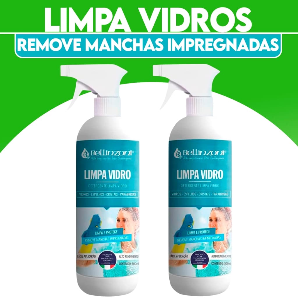 Limpa Residuos de Vidros Com Facilidade 500ml Bellinzoni