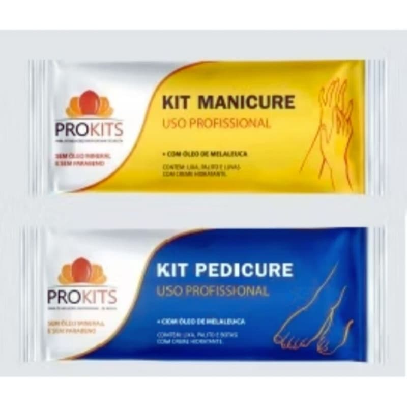 Prokits kit manicure e kit pedicure, kit com prokits manicure e pedicure.