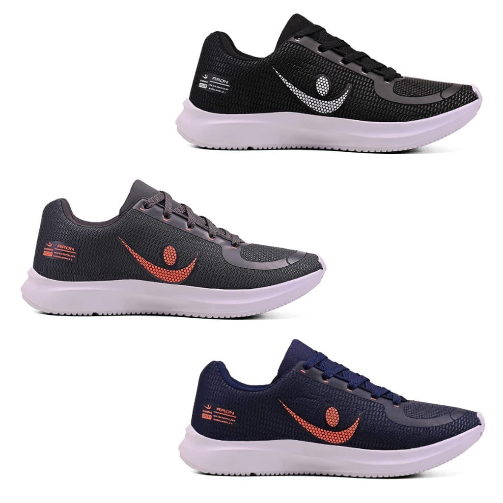 Kit 3 Tenis Masculino Esportivo Versatil Caminhada Treino Corrida Lançamento Promoção Barato