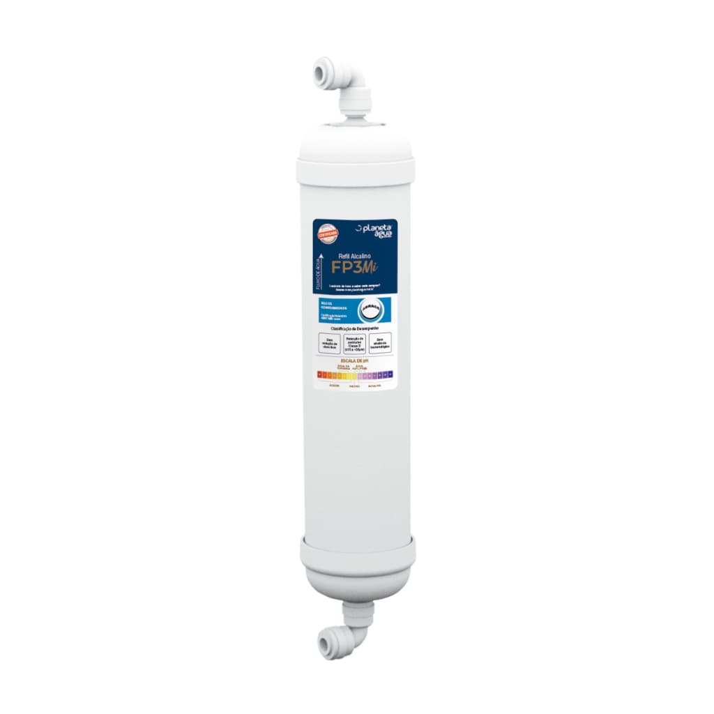 Refil Filtro FP3 MI ¼ Equilibra o PH da Água e Adiciona Sais Minerais Compatível