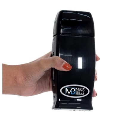 Aquecedor de Cera Roll-On Mega Bell Preto Bivolt – Depilação Profissional, Refil Rollon