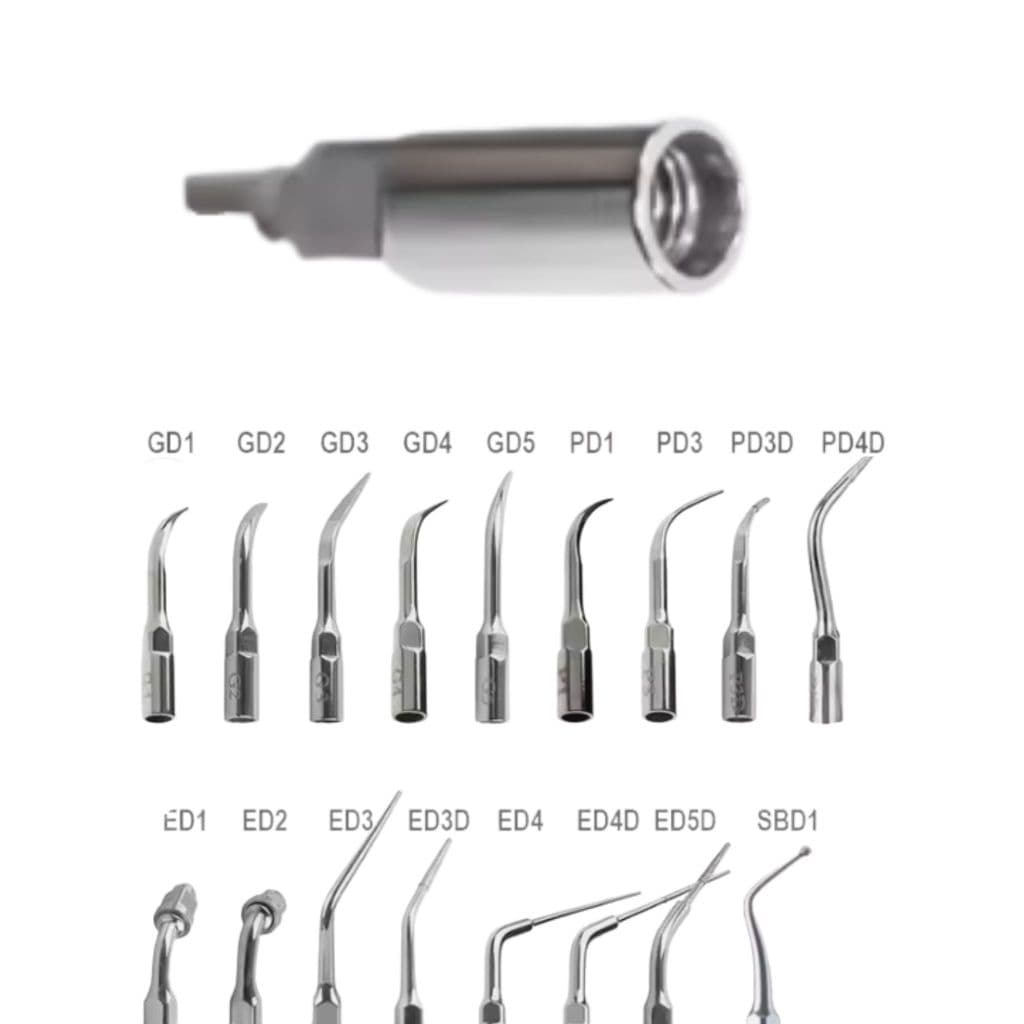 KIT COM 5 Ponteiras Ponta Inserto Rosca Interna GD1 A GD8