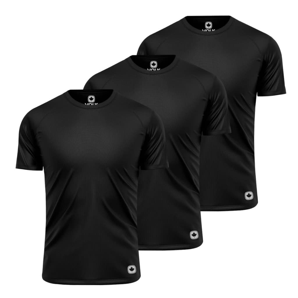 Kit 3 Camisa Térmica Masculina DryFit Proteção Segunda Pele
