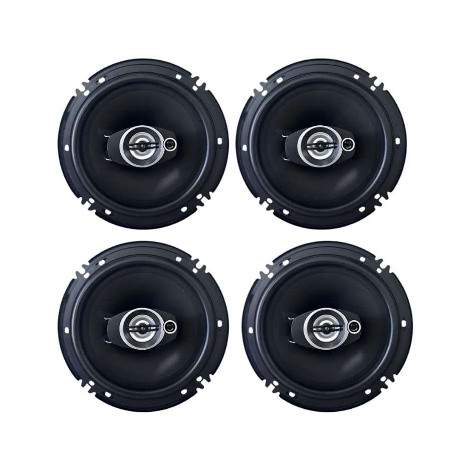 Kit 2 Pares De Alto Falante Para Veiculos 6'' Polegadas Porta Carro 110w 4 Ohms Cada