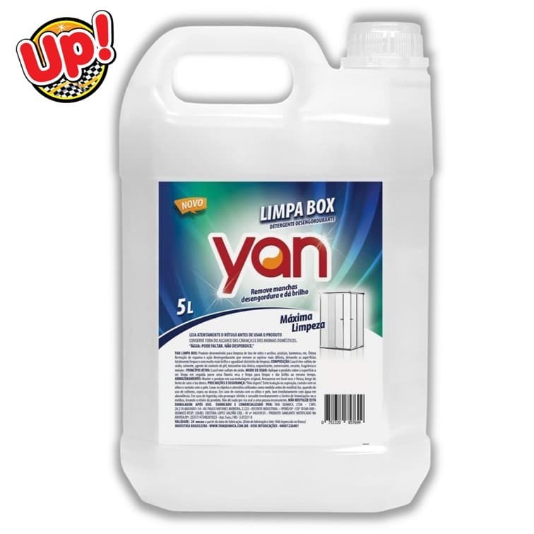 Limpa Box Yan 5L – Poder na Remoção de Manchas