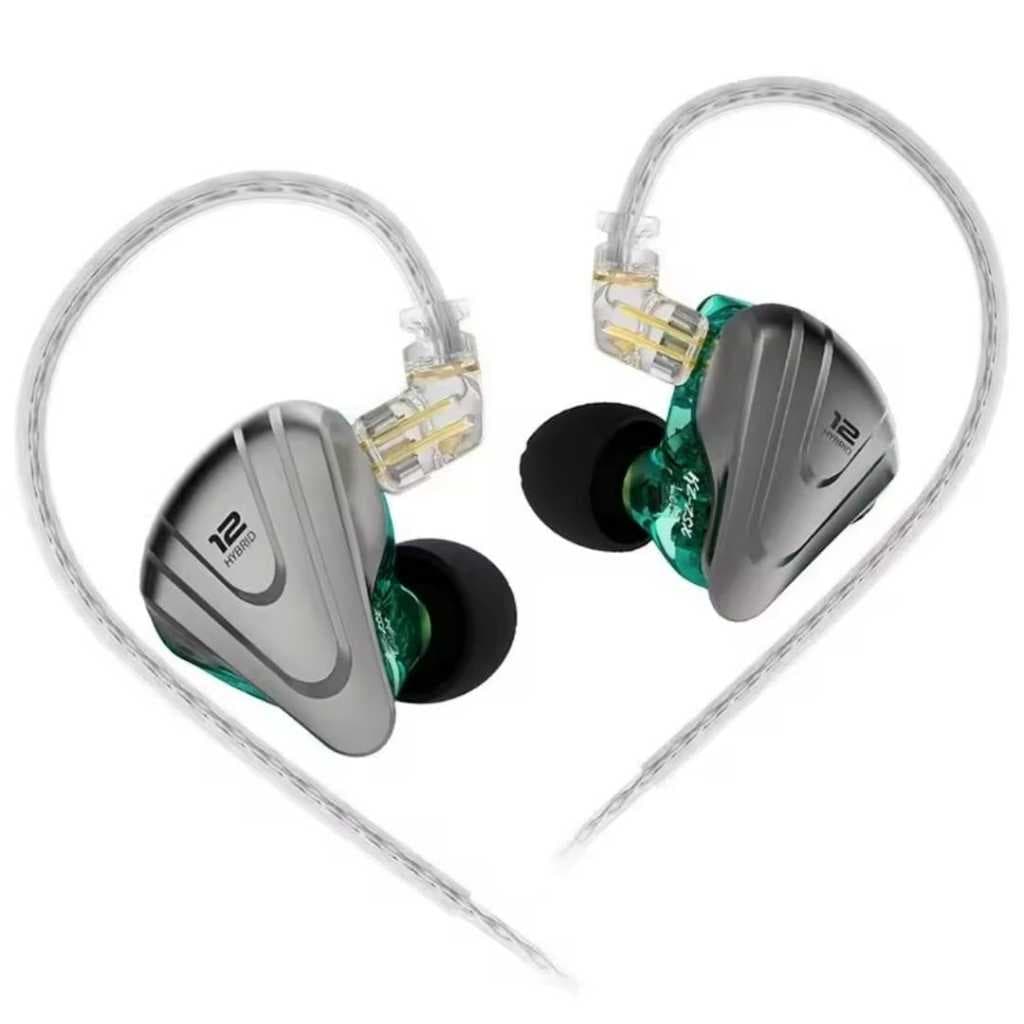 Fone de ouvido In-ear KZ ZSX (Cor Ciano)