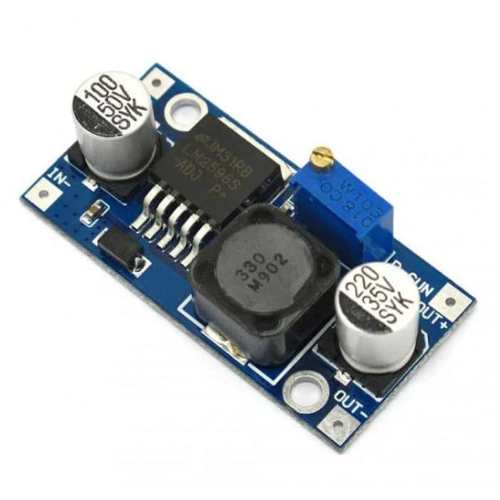 Módulo Regulador LM2596S DC-DC Ajustável 1,25–35V 3A – Fonte Step-Down