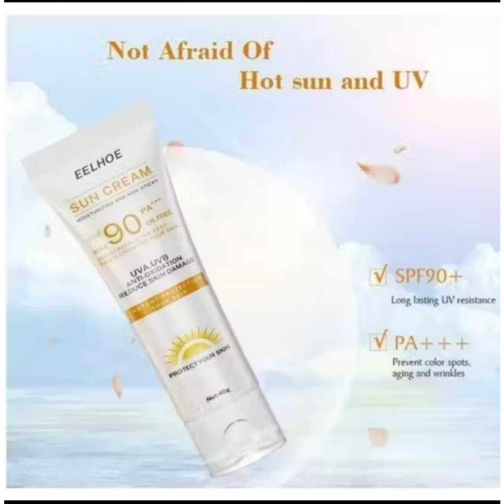 Protetor Solar - Creme Solar para Rosto Corpo - Hidratante Facial Protetor Solar Creme pPtetor da Pele