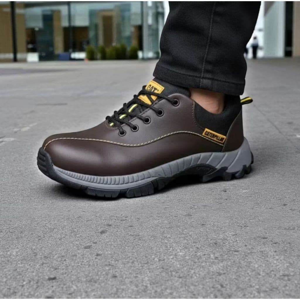 Bota Tenis Caterpillar Masculina Casual Leve Confortável Antiderrapante e Resistente