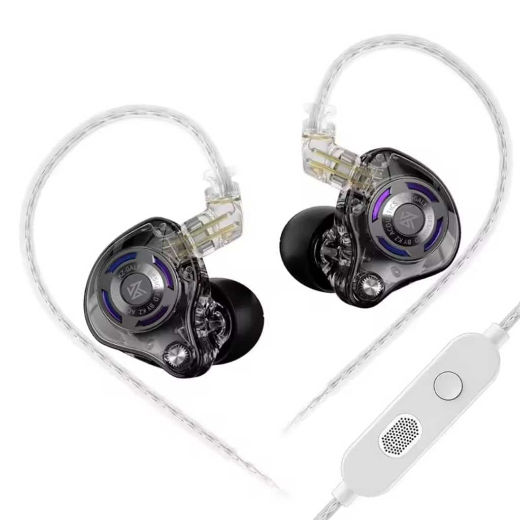 Fone De Ouvido In Ear Kz Gale - Fone Gamer C/ Mic Cabo Tipo C