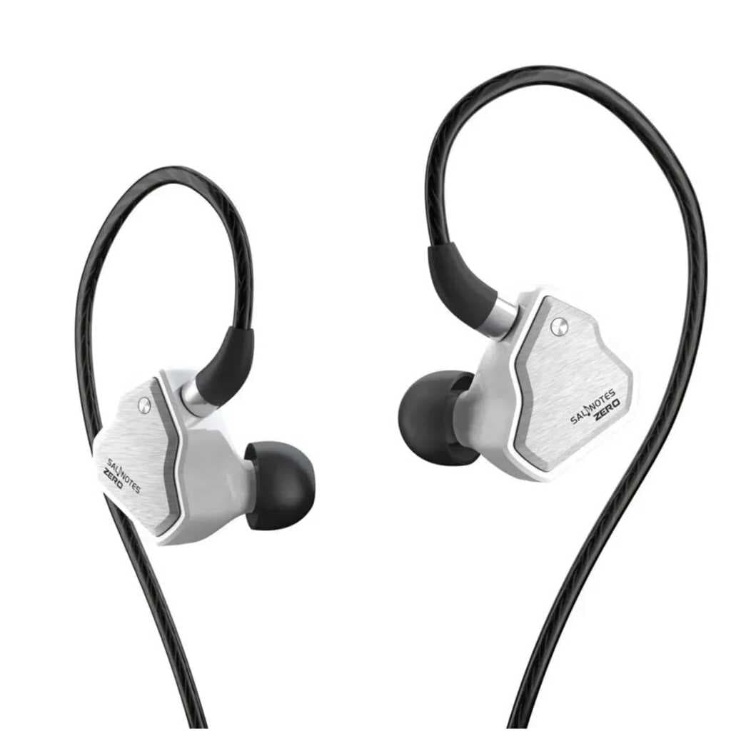 Fone de ouvido In-ear 7hz Zero Salnotes Sem Mic Gamer Palco Branco
