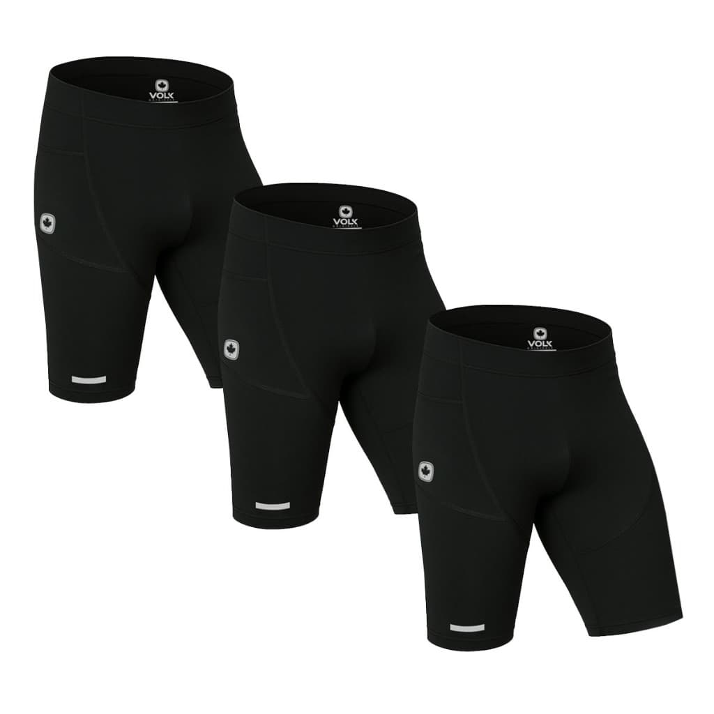 KIT 3 BERMUDAS TÉRMICAS COMPRESSÃO