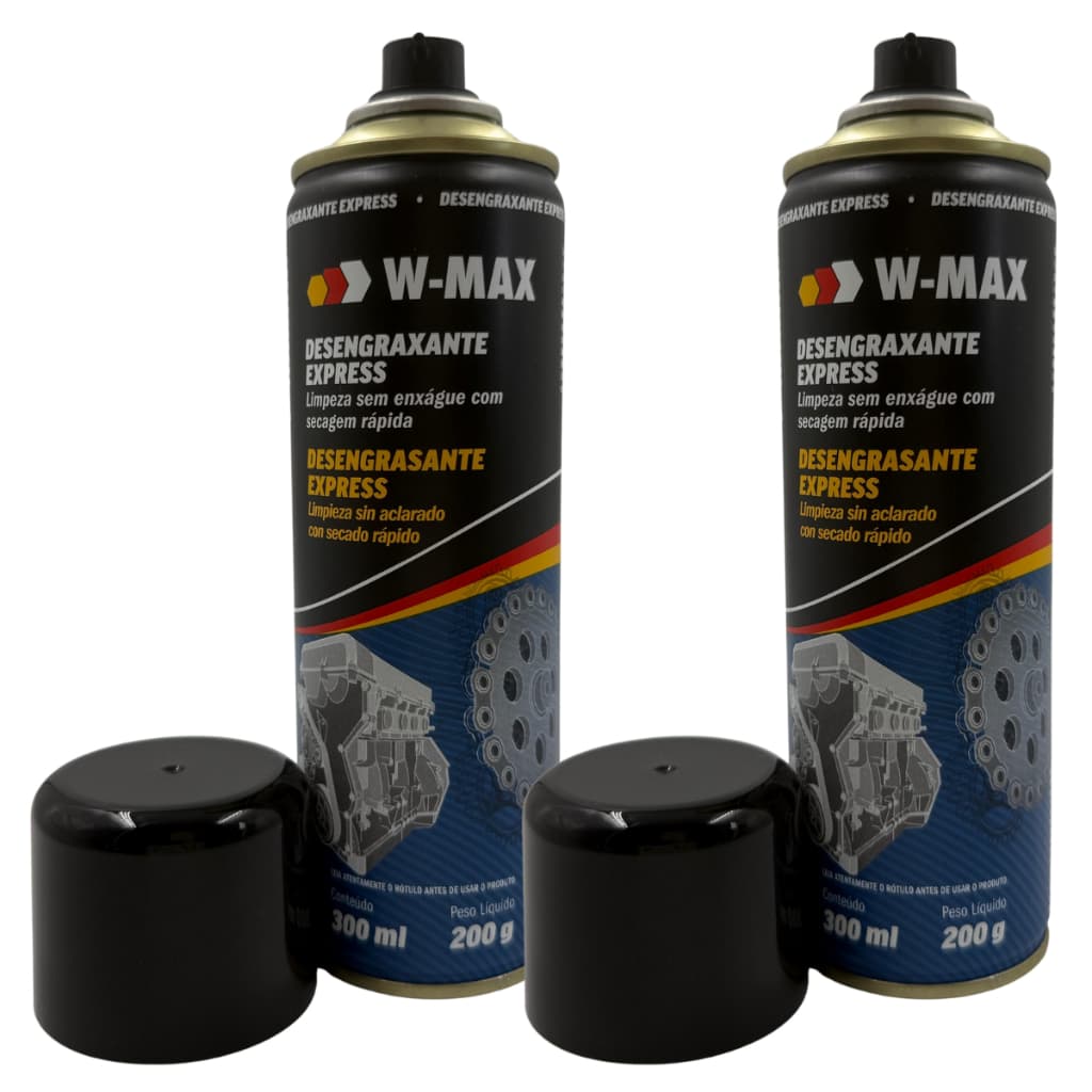 Kit 2 Desengraxante Express Wurth 300ml - Uso geral e automotivo