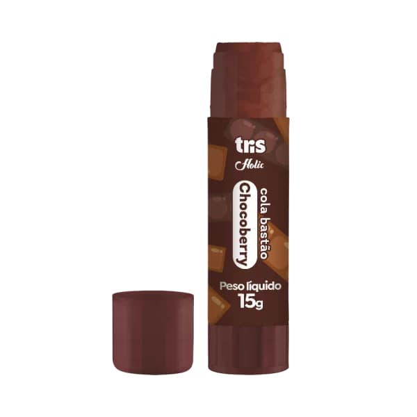 Cola Bastão Chocoberry Holic Docinhos – 15g – 2 Unidades – Tris SORTIDAS CHOCO