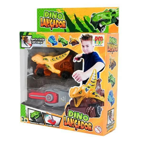 Carrinho Dino Lançador - DM Toys