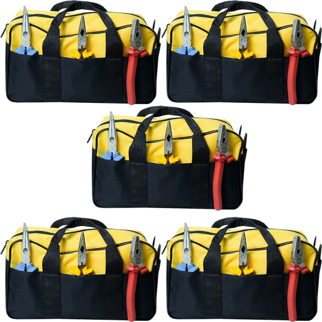 Saco Mochila de Ferramentas Mecânico Marceneiro Guardar Peças Alicate Martelo Residencial Industrial