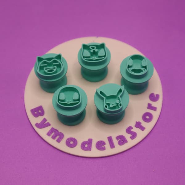 Carimbo para Brigadeiros e Docinhos - Pokémon