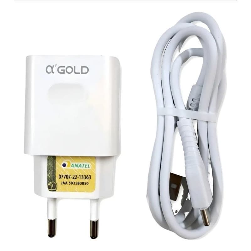 carregador V 8 A gold completo