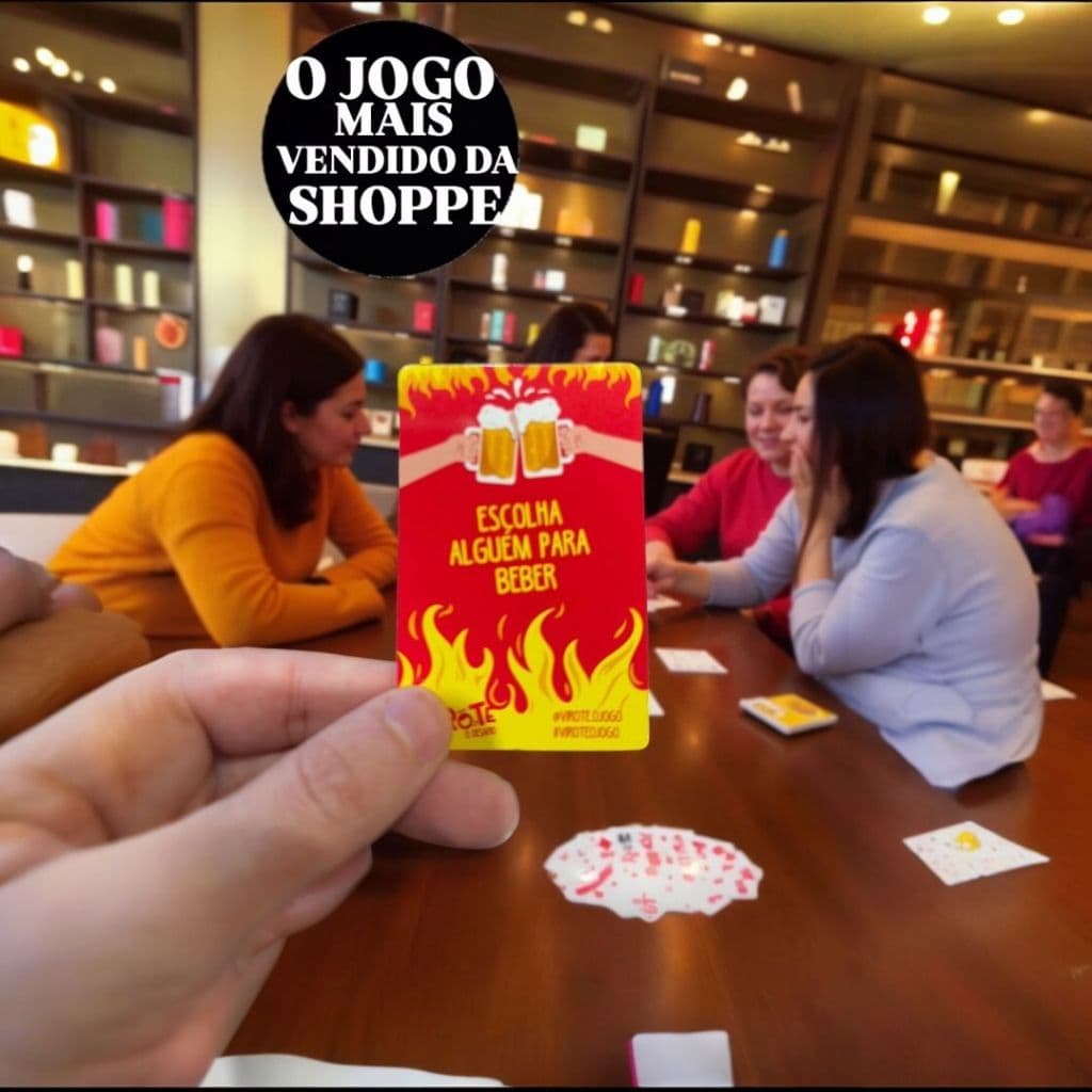 Jogo de Cartas para Beber –Virote: O Desafio - o mais vendido  - Esquenta - Goró - 54 Cartas | Festa