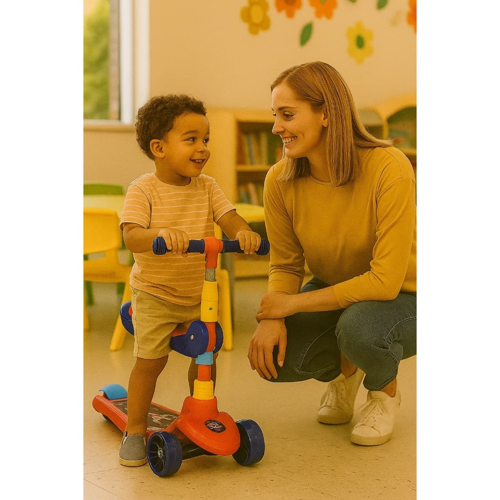 SUPER PATINETE INFANTIL COM ASSENTO DOIS EM UM! LINDO DEMAIS!