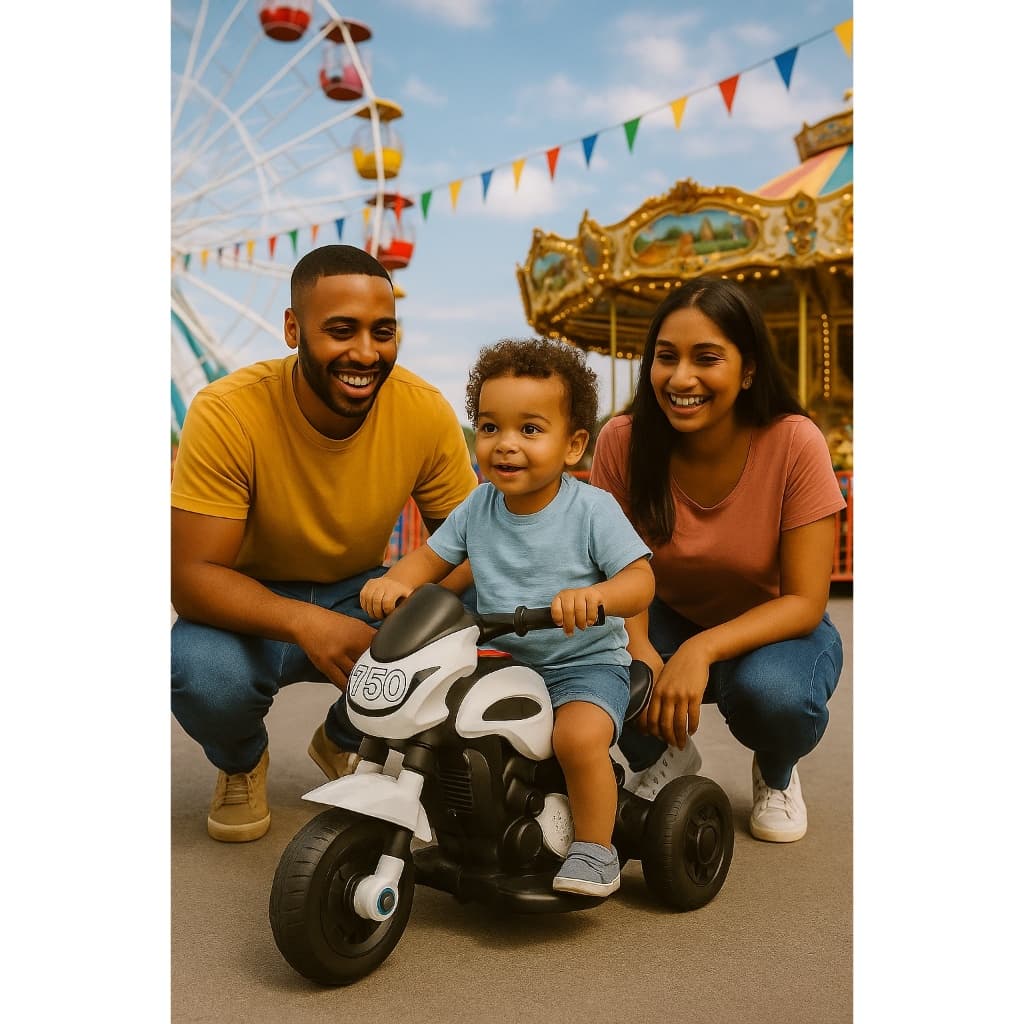 MOTO ELÉTRICA INFANTIL 6V! DIVERSÃO PARA TODA FAMÍLIA!
