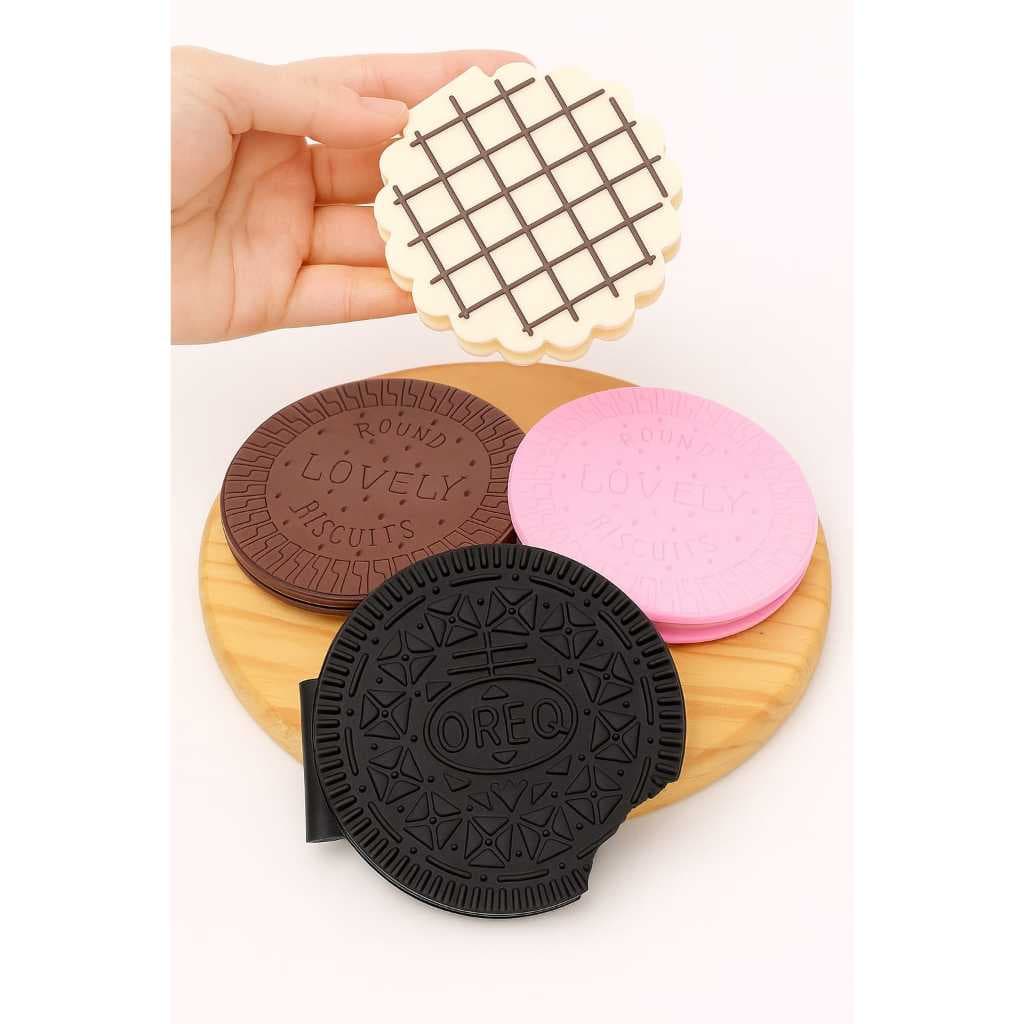 Bloco de anotações biscoito (com CHEIRO de Chocolate) 80 Folhas Papelaria Fofa bolacha doce post it bloco notas kawaii
