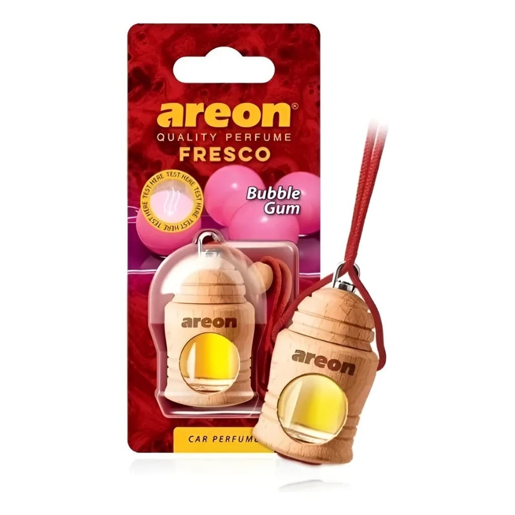 Aromatizante Cheirinho Carro Areon Fresco Bubble Gum Madeira Fresco 4ml