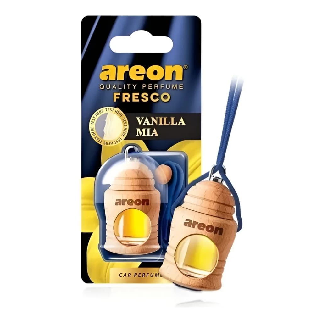 Aromatizante Cheirinho Carro Areon Fresco Vanilla Mia Madeira Fresco 4ml