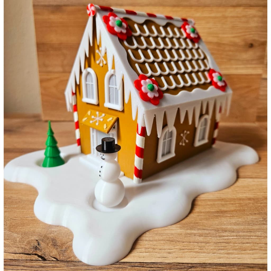 Decoração de Natal Casa de Gengibre