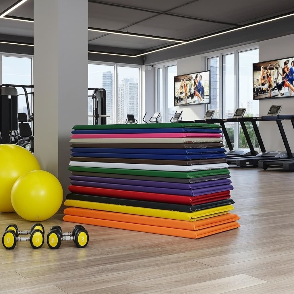 Colchonete PROFISSIONAL 100X60X3CM DENSIDADE 23 / 28 - Academia Ginastica Pilates Exercícios YOGA