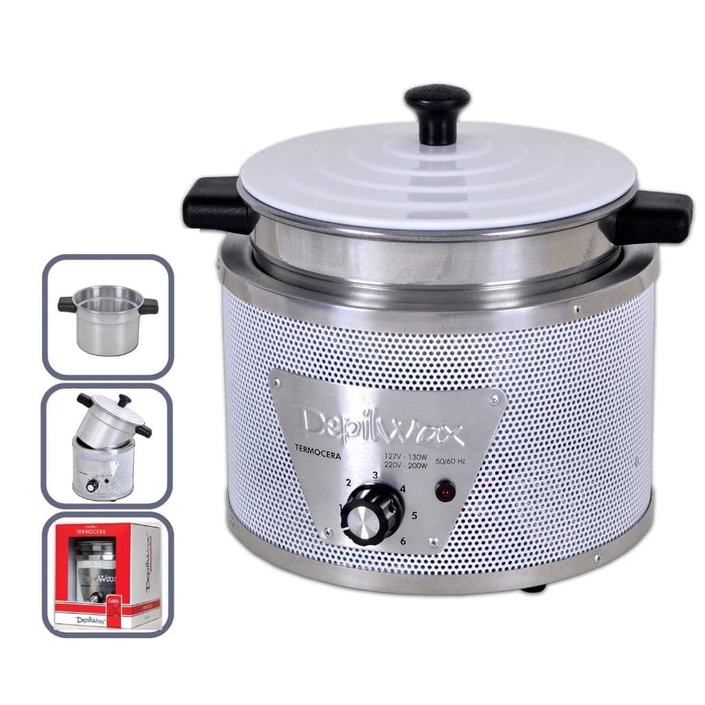 Termocera 1500 G Panela Aquecedora De Cera Quente - Bivolt - Depilwax