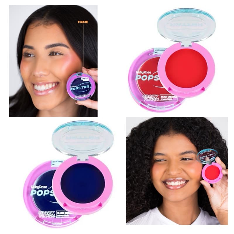 Blush Cremoso Creamy Crazy Flush/ PopStar/ Ruby Rose