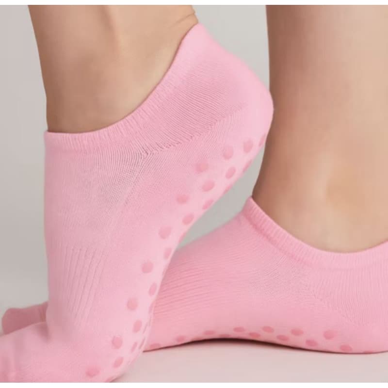 6/ 12 pares Meia soquete antiderrapante 34 ao 43 Pilates yoga ballet academia feminina masculina borrachinha exer