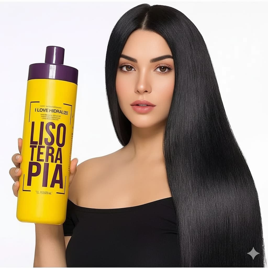 Progressiva Orgânica Sem Formol Lisoterapia - Hidralise 1L - Liso Extremo