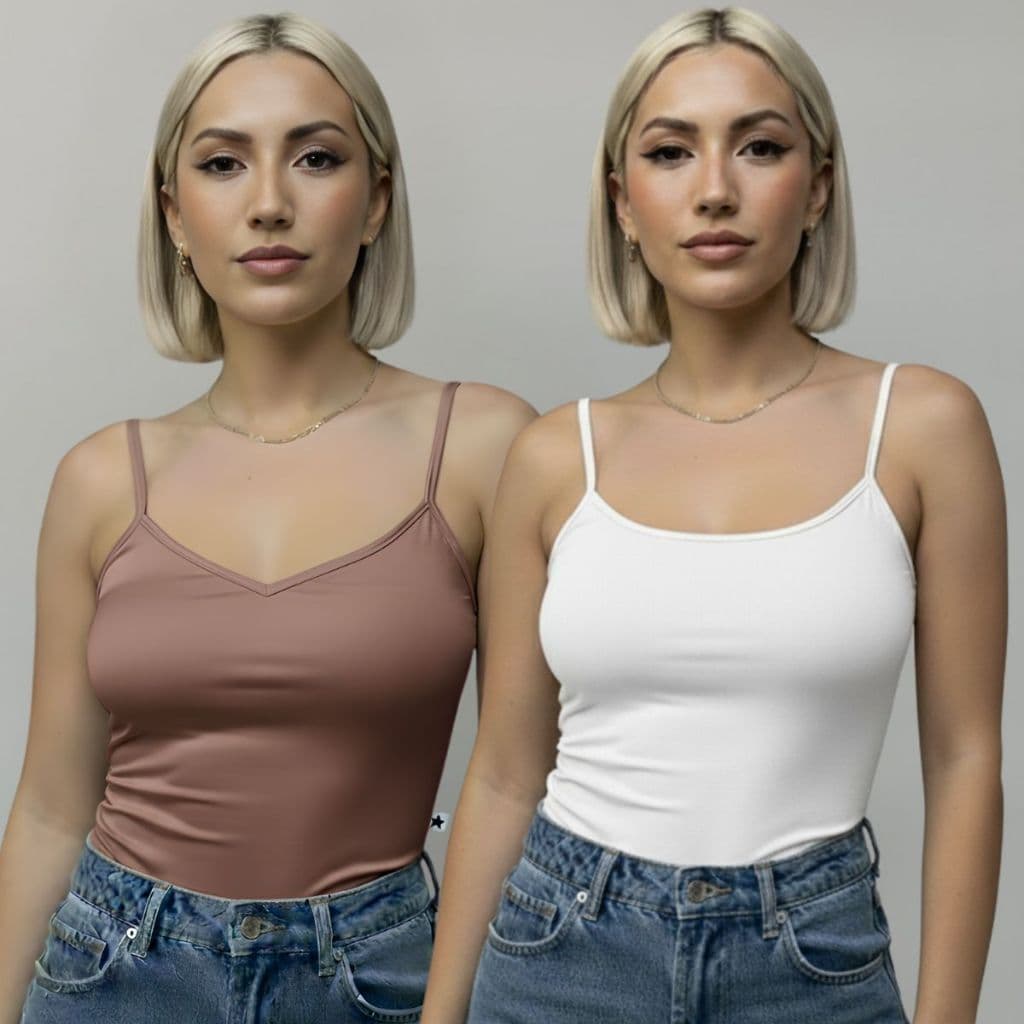 Blusa Regata Feminina Suplex Poliamida Com Bojo Removível Blusinha de Alcinha Regulável Básica