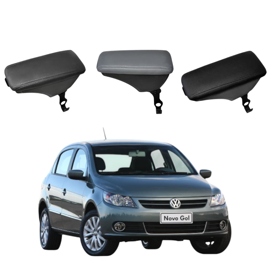 Apoio Encosto de Braço Gol G5 G6 G7 G8 2005 a 2022 4 Portas Courvin Descanso Articulado Acessórios