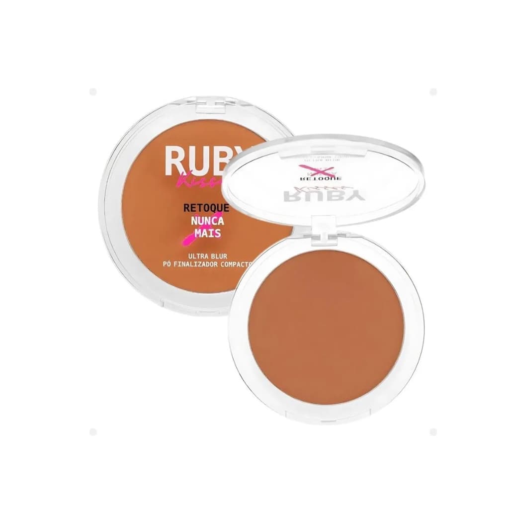 Pó Compacto Ruby Kisses Ultra Blur Retoque Nunca Mais