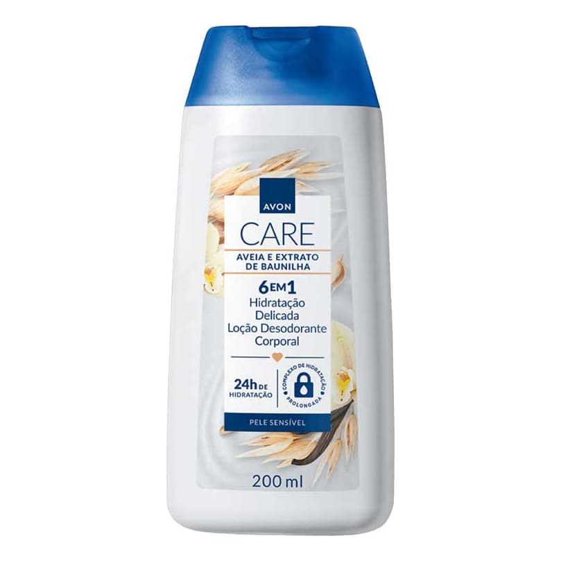 Avon Care Aveia E Baunilha Locao Hidratante Corporal 200ml