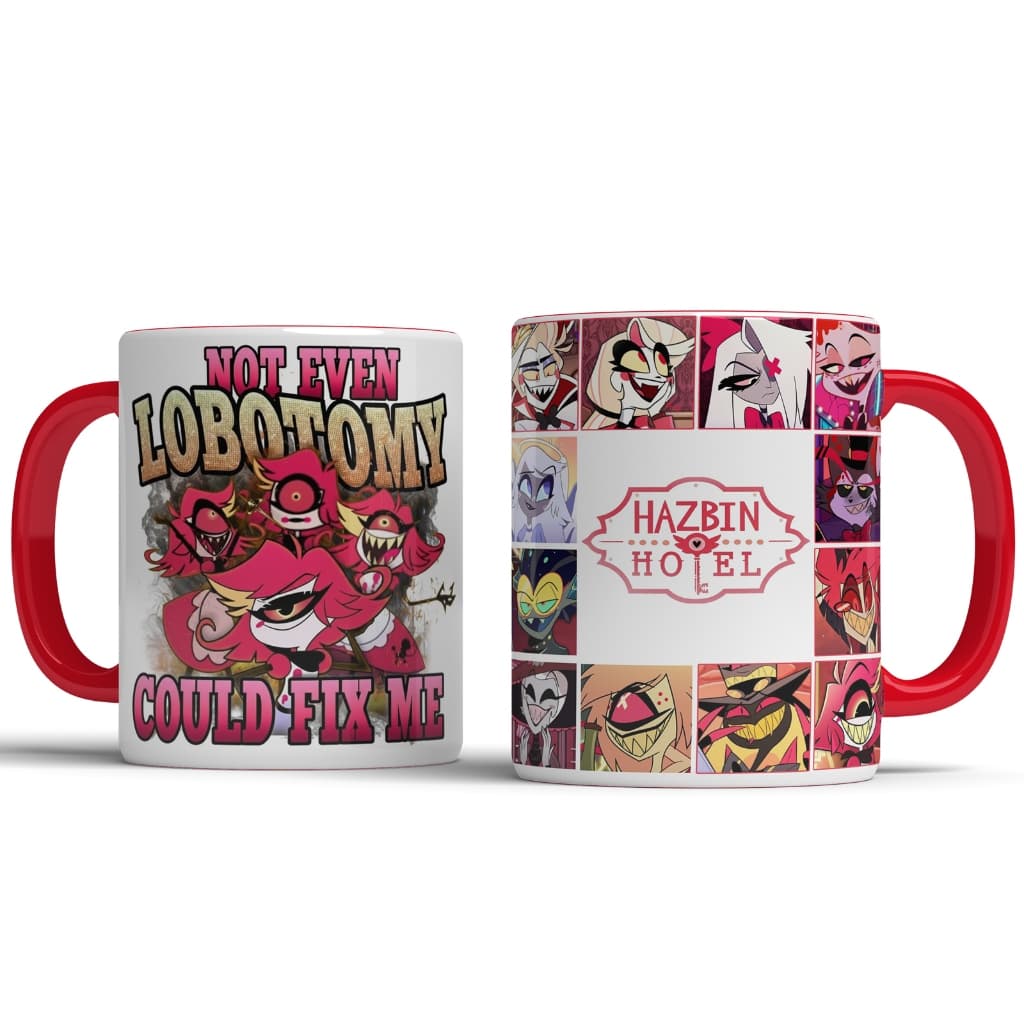 Caneca  hazbin Hotel Niffty - Caneca de Cerâmica Personalizada