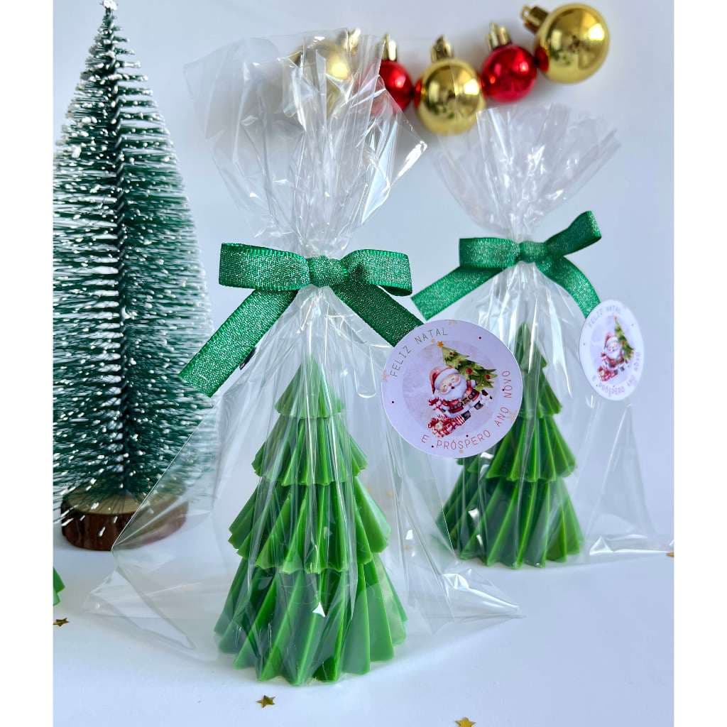 Vela Árvore de Natal Lembrança de Natal, Vela Natalinas, vela aromática natal, vela decoração