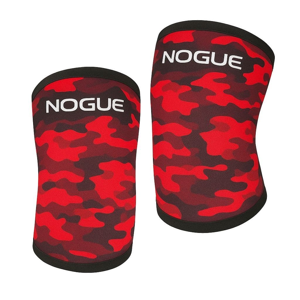 Joelheira de alta compreensão para cross crossfit 7mm Crossfit Lpo Powerlifting Nogue - ( Par)