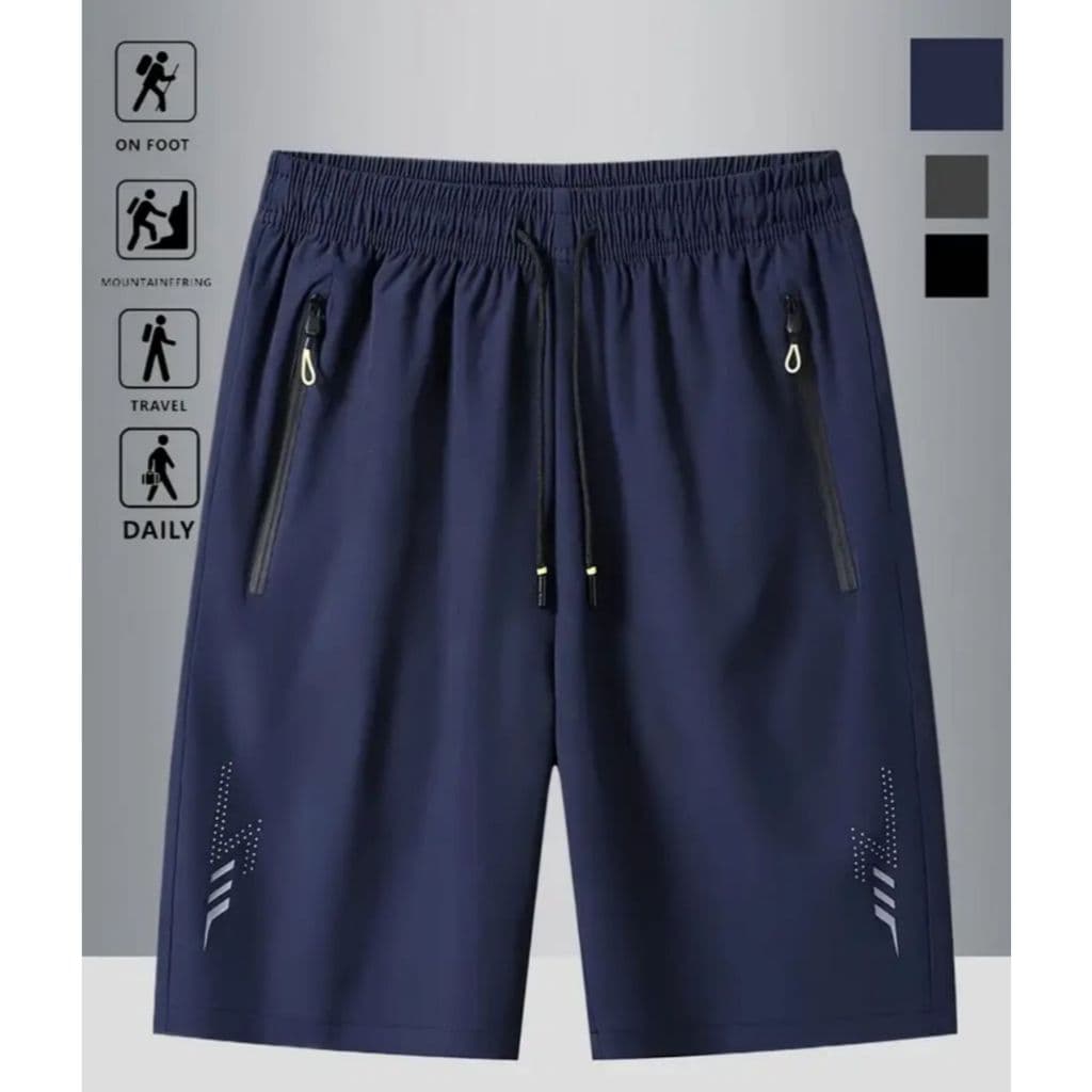 Shorts Dry Fit Malha Fria l Toque Gelado l Corrida l Academia l Caminhada l Bermuda