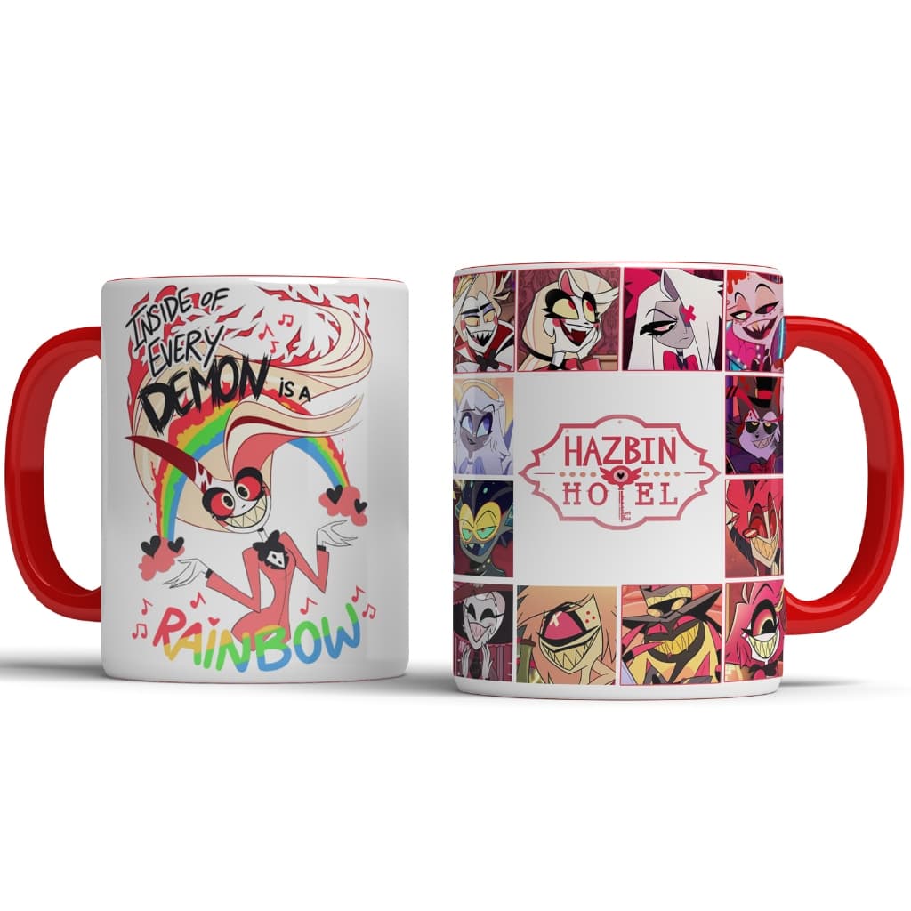Caneca Hazbin Hotel - Charlie - Caneca Cerâmica Personalizada